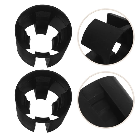 COOPHYA 6Pcs Universal Patio Umbrella Base Insert Black for Outdoor Stand Replacement Parts