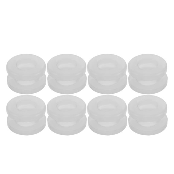 COOPHYA 8Pcs Universal Motorcycle Rubber Grommets Kit for Fairing Windshield Installation and Repair