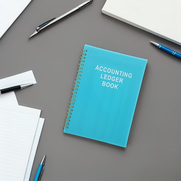 COOPHYA Account Book Record Green with Large Income and Expense Tracker for Personal Finance