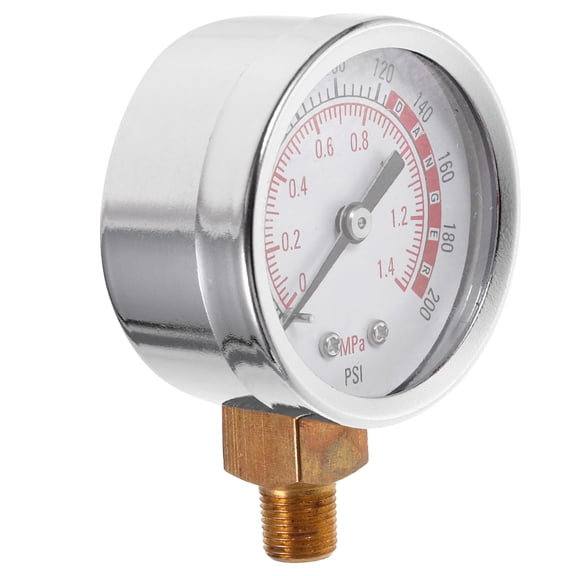 COOPHYA Pressure Gauge with Assorted Colors, Easy-to-Read Dial for Accurate Pressure Testing and Measurement