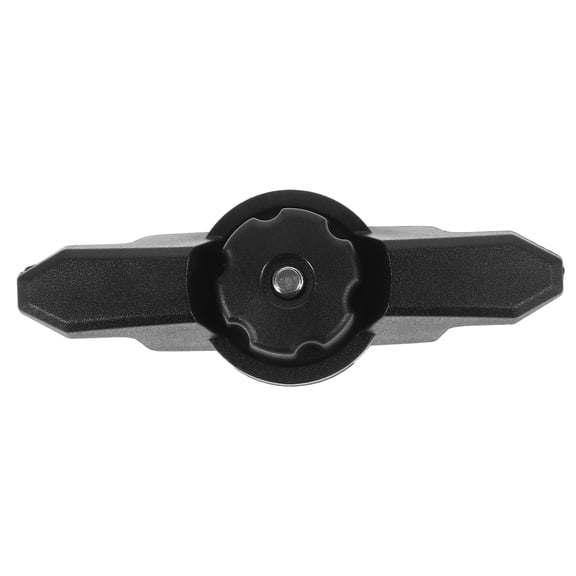 COOPHYA Marine Boat Accessories Black Nylon Rope Cleat, Rope Fixing Cleat for Kayak, Dock, and Watercraft Use