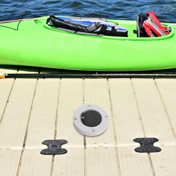 COOPHYA Plastic Scupper Valve for Boat Drain System with Debris Seal and Quick Repair