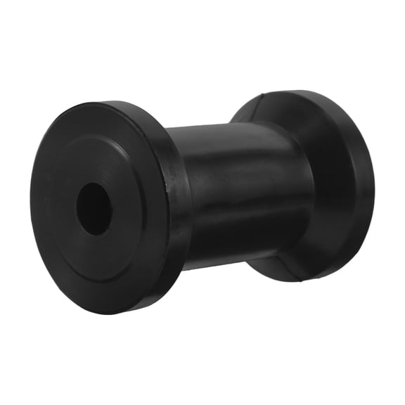 COOPHYA Boat Trailer Guide Wheels in Black PU for Stable Hull Protection and Universal Marine Trailer Fit
