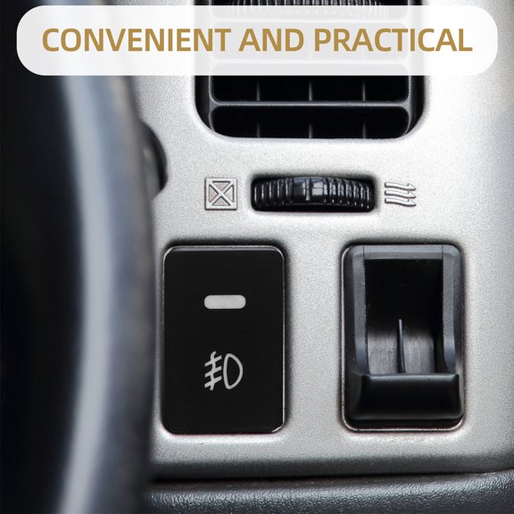 COOPHYA Car Fog Light Push Button for Easy Installation and Performance