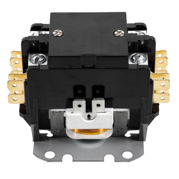 COOPHYA Black Air Conditioner Contactor for Unit Outdoor with 24Vac Coil