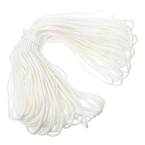 COOPHYA Cotton 1Pcs Flag Pole Line Rope 236Inch Long for Clothes Drying