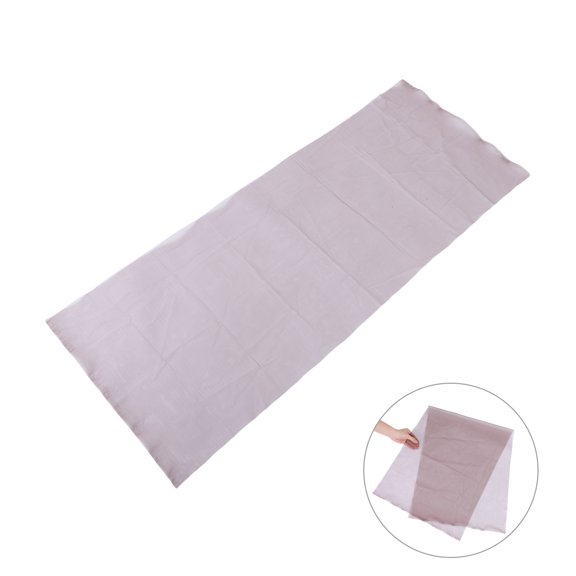 COOPHYA DIY Wig Making Supplies Light Brown Lace Mesh with Transparent Closure and Comfortable Fit