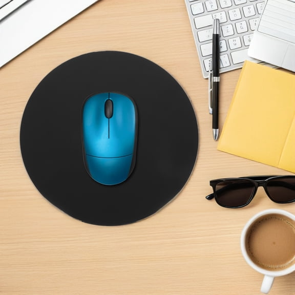 COOPHYA Double Side Waterproof Aluminum Alloy Hard Mouse Pad Black for Computer and Laptop Use