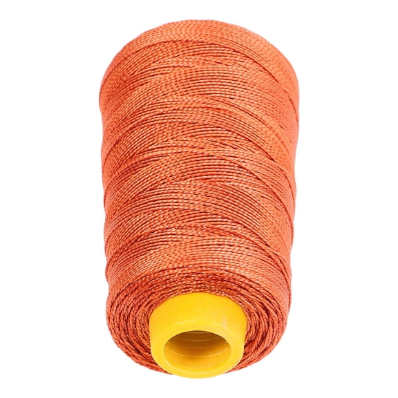 COOPHYA Fade Resistant Brown Nylon Thread for Sewing Projects with Smooth Finish and High Durability