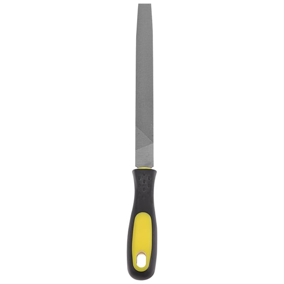 COOPHYA Mill Flat File with Handle - Metal Sharpening Tool for Home Use and Precision Filing