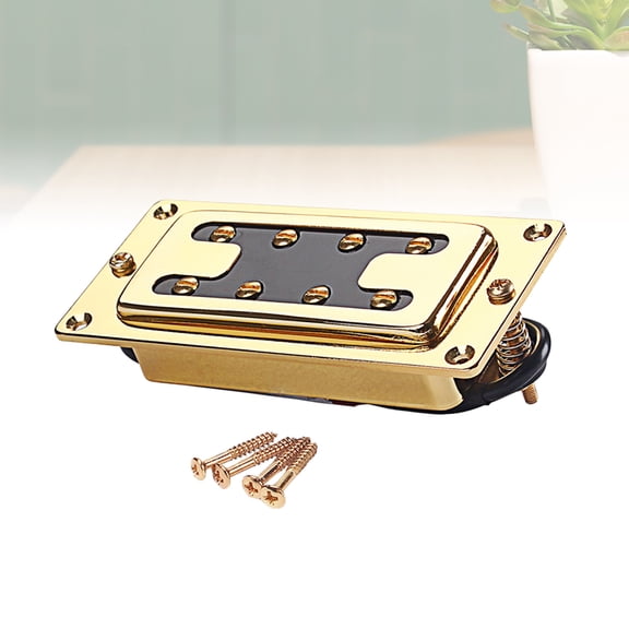 COOPHYA Golden Electric Guitar Pickup Humbucker with Noiseless Design and Durable Construction