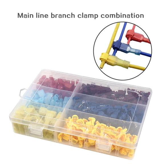 COOPHYA Heat Shrink Wire Crimp Connector 200Pcs Marine Applications Crimp Terminals 3.5X0.5Cm