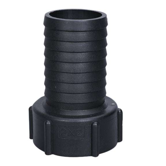 COOPHYA Acid-Resistant Black Plastic IBC Fitting for Valve Outlets, and , 1 Piece