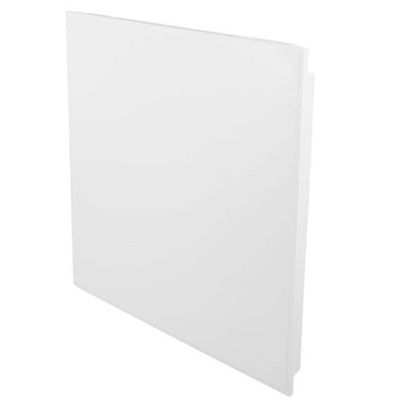 COOPHYA Interlocking White Aluminum Ceiling Sheets Stable Flat Ceiling Panels for Balcony and Utility Rooms