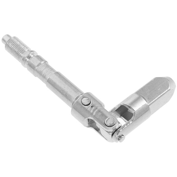 COOPHYA Jack Hydraulic Rod Horizontal Dual Pump Jack for Automotive Maintenance Tools Silver Steel 1Pack