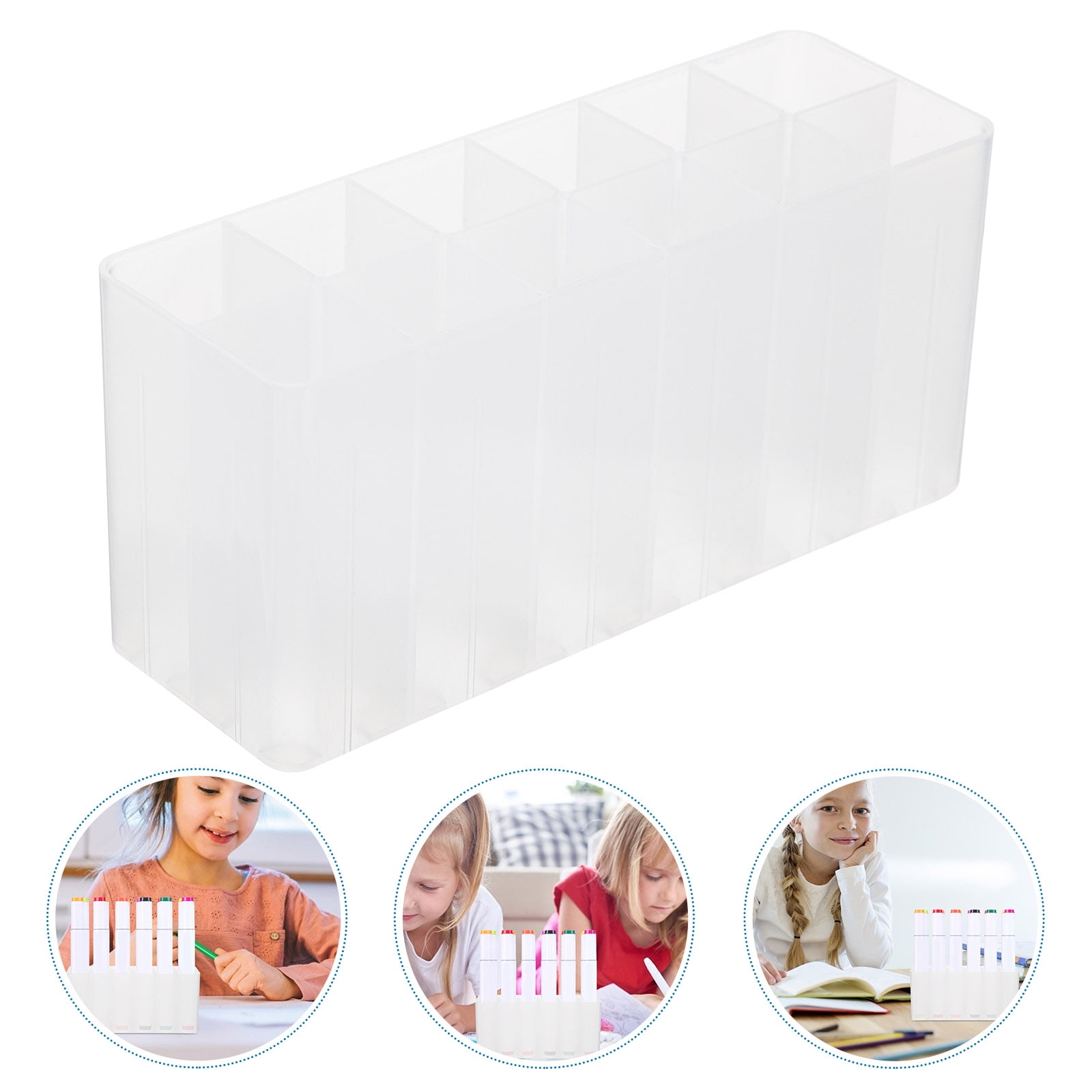 COOPHYA Mark Pen Holders 10Pcs for Teacher Desk Organizer Office Organization