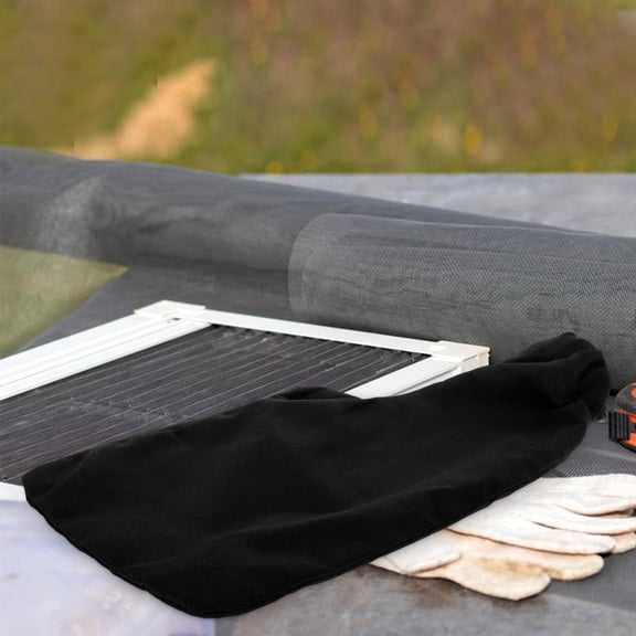 COOPHYA Saw Dust Extraction Bag Black Fabric for Miter and Table Saw