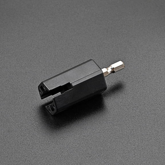 COOPHYA Pocket Guitar Tool Guitar String Winding Tool Metal Black 1 Set
