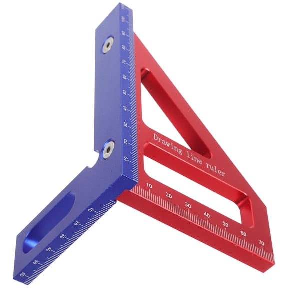 COOPHYA Precision Woodworking Tool High Accuracy Marking Ruler 1Pcs 4.40X3.34X3.10In