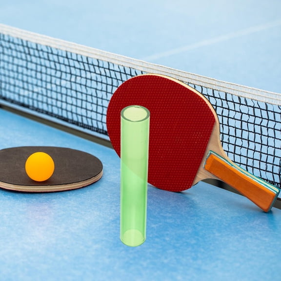 COOPHYA Portable Pingpong Rubber Roller Stick Lightweight Green Plastic Tool for Rubber Repair