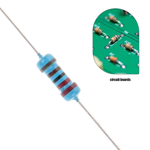 COOPHYA Resistors Assortment Kit Accuracy Circuit Component For Electronics Enthusiasts 1Set