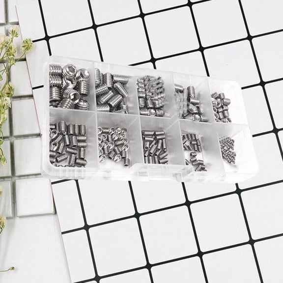 COOPHYA Screw Assortment Kit 300Pcs for Diy and Professional Projects