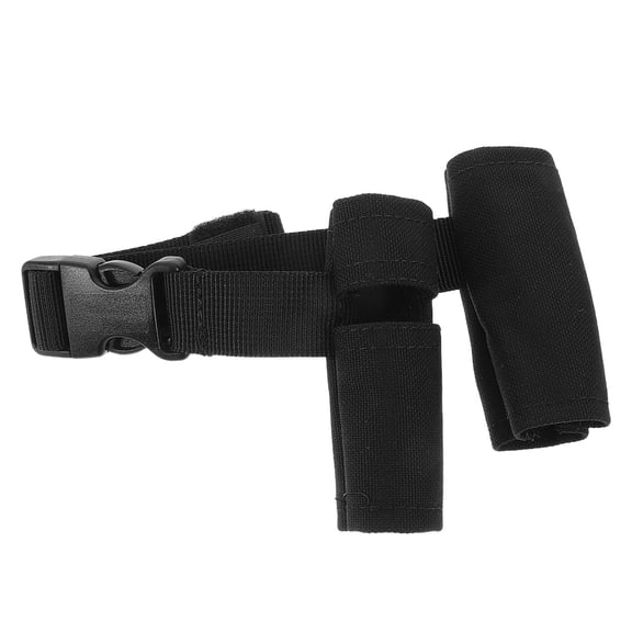 COOPHYA Black Nylon Scuba Diving Buckle with Quick Adjust Chest Sternum Strap and Backmount for BCD Gear
