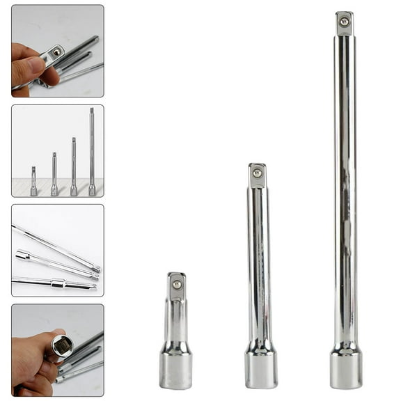 COOPHYA Socket Wrench Arm Extension 3Pcs for DIY Enthusiasts in Confined Spaces 7.5in 15in 25in