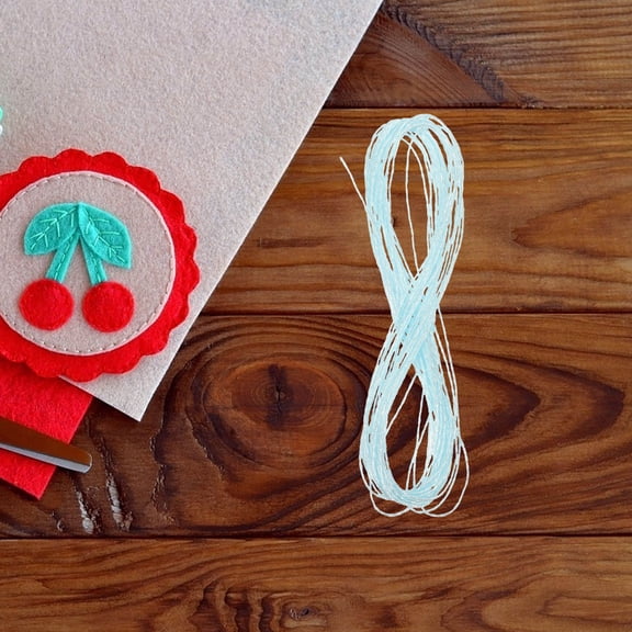 COOPHYA Variegated Silk Embroidery Floss Kit for DIY Crafts and Decorative Sewing Supplies
