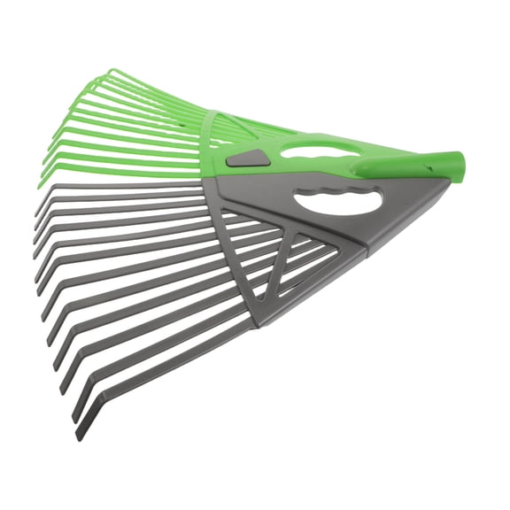 COOPHYA Versatile Plastic Lawn Rake Head Compatible with Multiple Handles for Yard Use