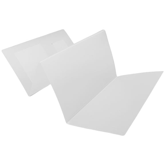 COOPHYA White Desktop Sneeze Guard Panel Barrier for Home Use with Simple Setup