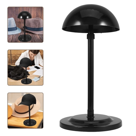 COOPHYA Wig Piece Holder Plastic Adjustable Displaying Wigs for Malls 1Set