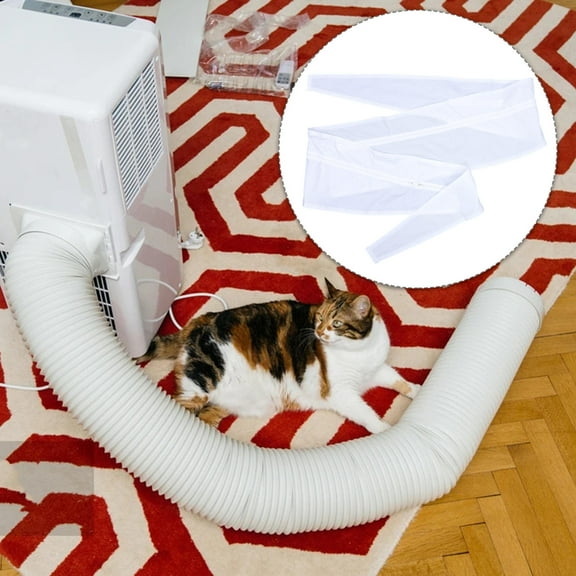 COOPHYA Window Sealing Cloth 1Set 400X40CM White Polyester for Home Use and Energy Saving