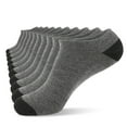 thumbnail image 1 of COOPLUS 10 Pairs Mens Low Cut Socks Ankle No Show Running Breathable Socks, 1 of 6