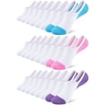thumbnail image 1 of COOPLUS 12 Pairs Womens Lightweight No Show Socks Athletic Liner Ankle Invisible Socks for Women, 1 of 8