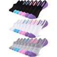 thumbnail image 1 of COOPLUS 12 Pairs Womens Lightweight No Show Socks Athletic Liner Ankle Invisible Socks for Women, 1 of 8