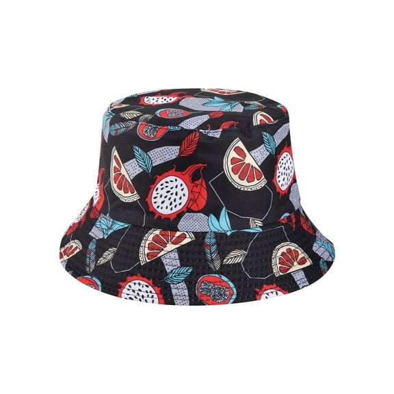COOPLUS Hawaii Bucket Sun Hat for Men Summer Beach Packable Hats for Vacation Travel Outdoor