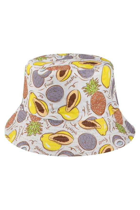 Hawaii Bucket Sun Hat for Men Summer Beach Packable Hats for Vacation Travel Outdoor