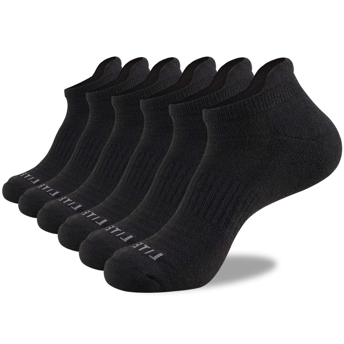 COOPLUS Men's Athletic No Show Ankle Socks Men’s Sock Size 1013 Male