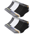thumbnail image 1 of COOPLUS Mens 10 Pairs Ankle Socks Low Cut Breathable Socks Cushioned Casual Socks for Men, 1 of 5