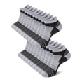 thumbnail image 1 of COOPLUS Mens 10 Pairs Low Cut Ankle Athletic Socks Cushioned Breathable Tab Sports Work Socks, 1 of 8