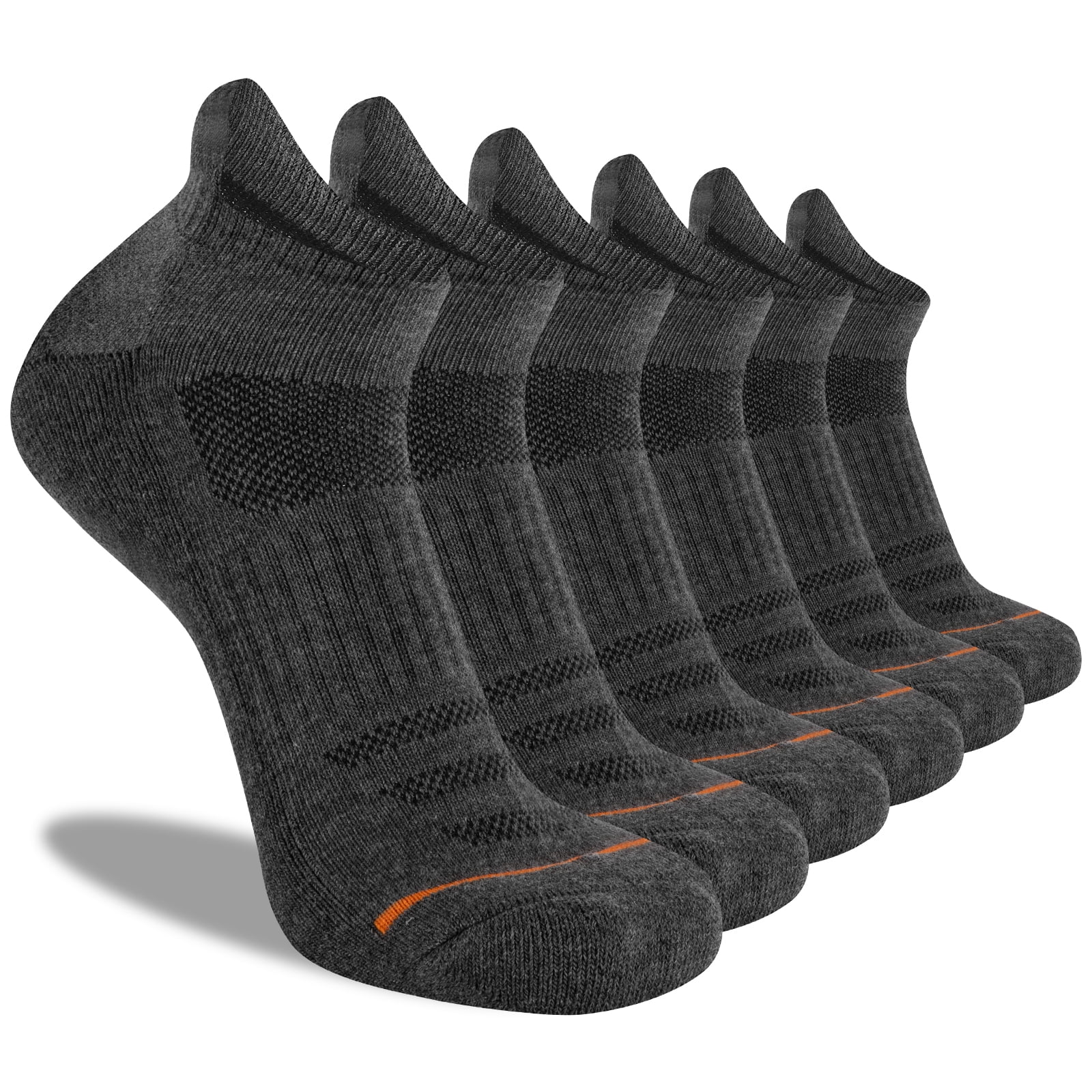 COOPLUS Mens Ankle Sock Size 10 13 Socks Athletic Low Cut Socks Running