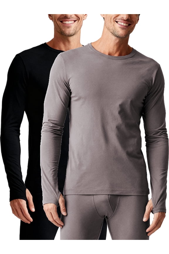 Mens Thermal Underwear Two Tops
