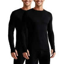 COOPLUS Mens Thermal Underwear Two Tops