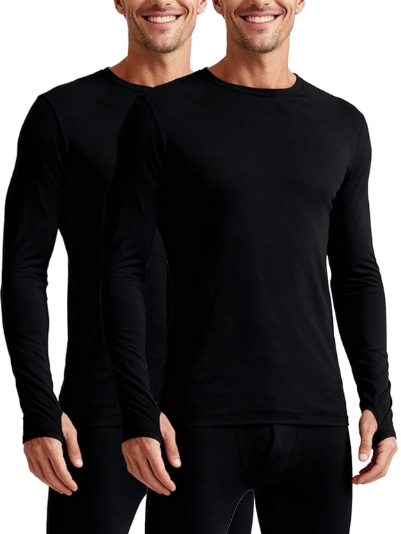 Mens Thermal Underwear Two Tops