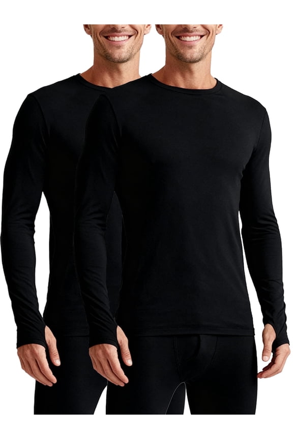 Mens Thermal Underwear Two Tops