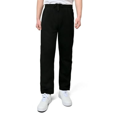 COOPLUS Mens Wide Leg Sweatpants with Pockets Mens Work Pants Track Cargo Pants for Men Size S M L XL XXL