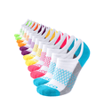 thumbnail image 1 of COOPLUS No Show Socks for Women Non Slip Cushioned Low Cut Invisible Athletic Socks for Running Sneakers 6 Pairs, 1 of 7