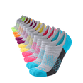 thumbnail image 1 of COOPLUS No Show Socks for Women Non Slip Cushioned Low Cut Invisible Athletic Socks for Running Sneakers 6 Pairs, 1 of 7