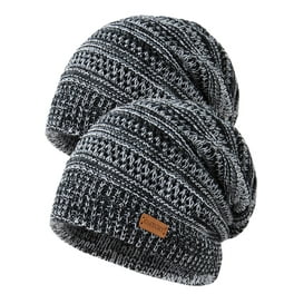 Winter Hat Solid Color No Brim Hooded Cotton Thread Thickened Keep